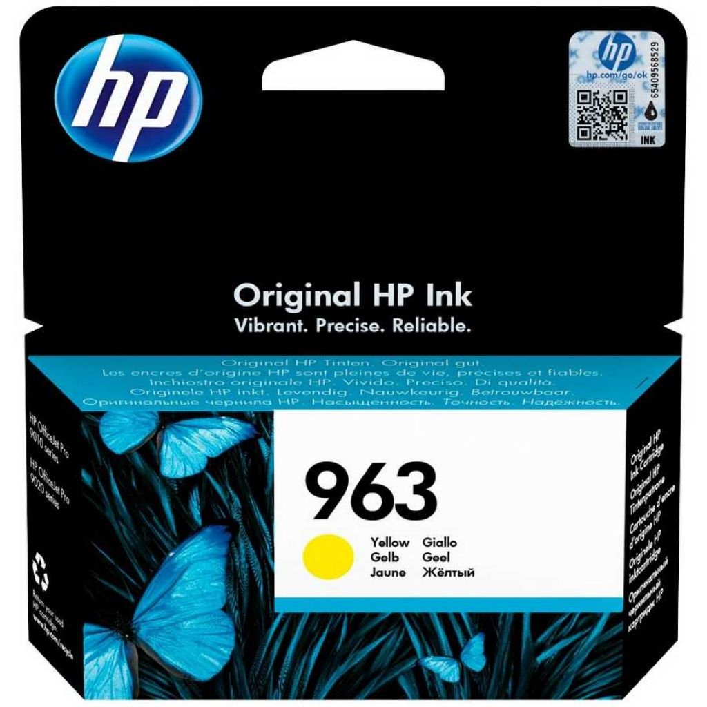 HP 963-3Ja25Ae Sarı Kartuş