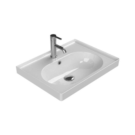 Turkuaz Seramik Arya 60 x 45 cm Etajer Uyumlu Lavabo