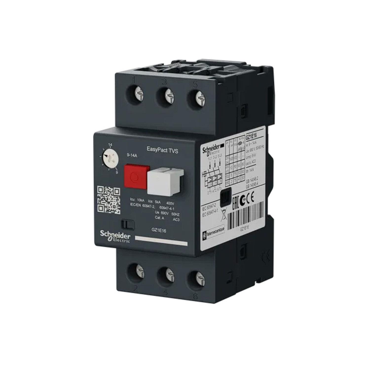 SCHNEIDER EASYPACT TVS GZ1E16 MOTOR KORUMA ŞALTERİ (9A-14A)