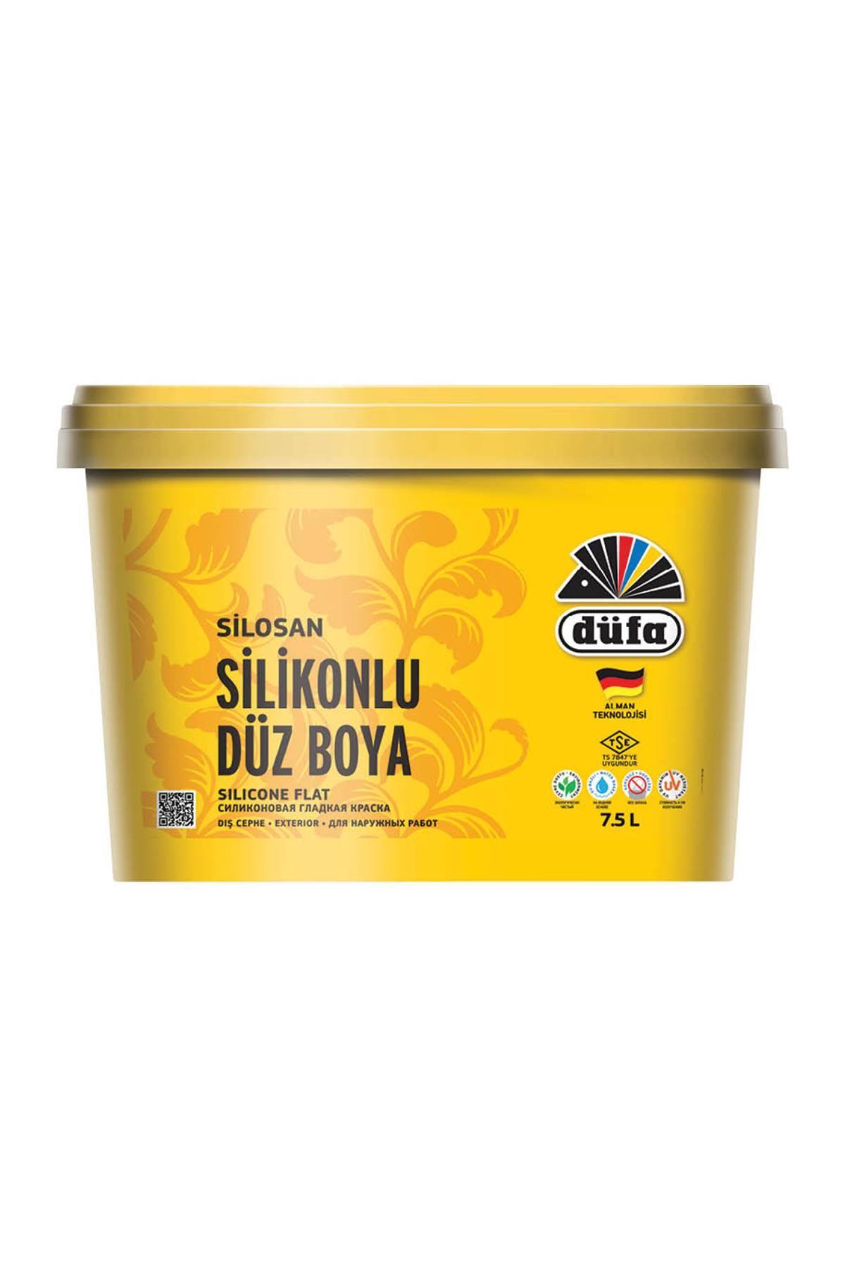 Düfa Silikonlu Düz Dış Cephe Duvar Boya 7.5 l - YENİ KARTELA Abide