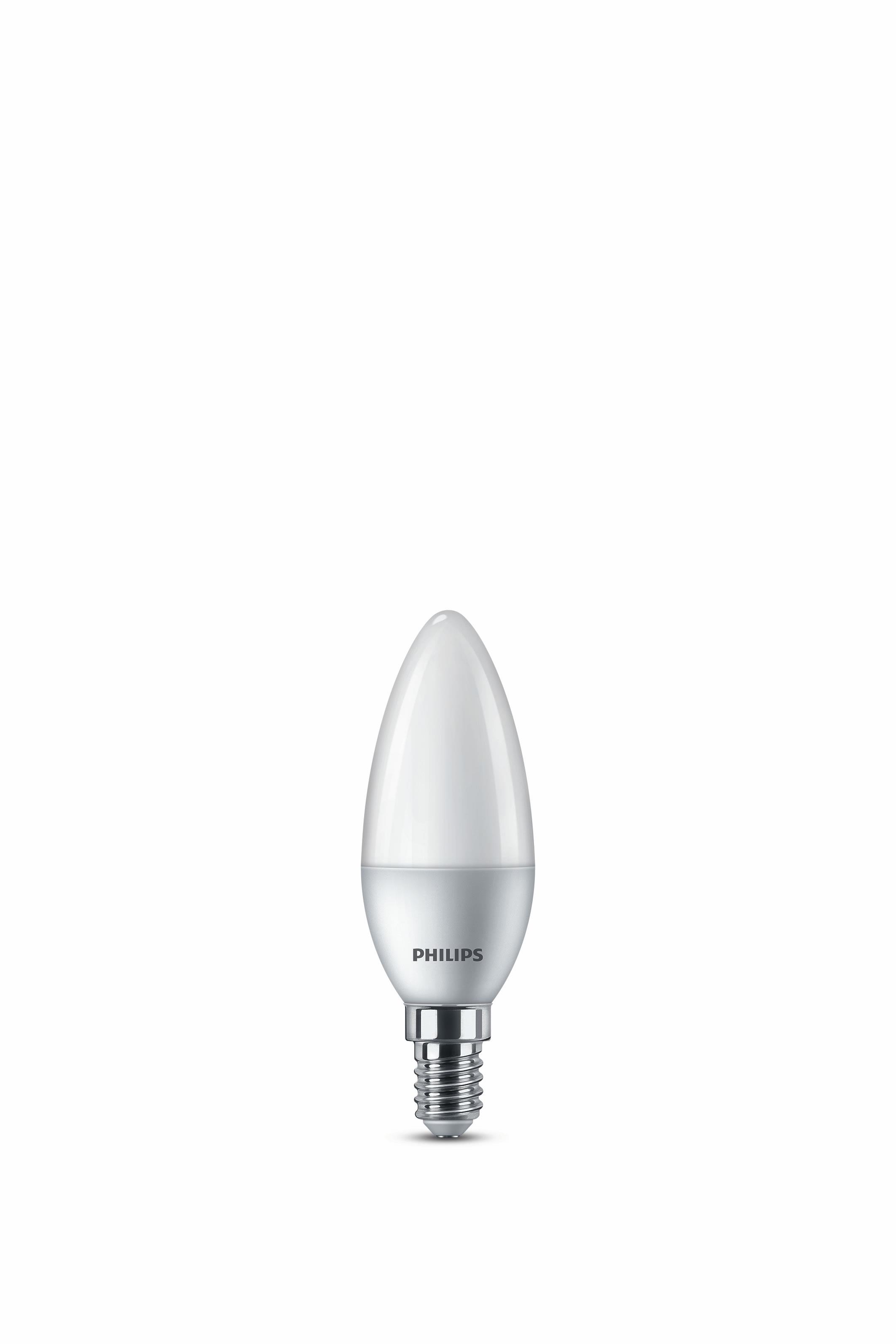 Philips Led 40W Mum Ampul Sarı Işık E14 İnce Duylu