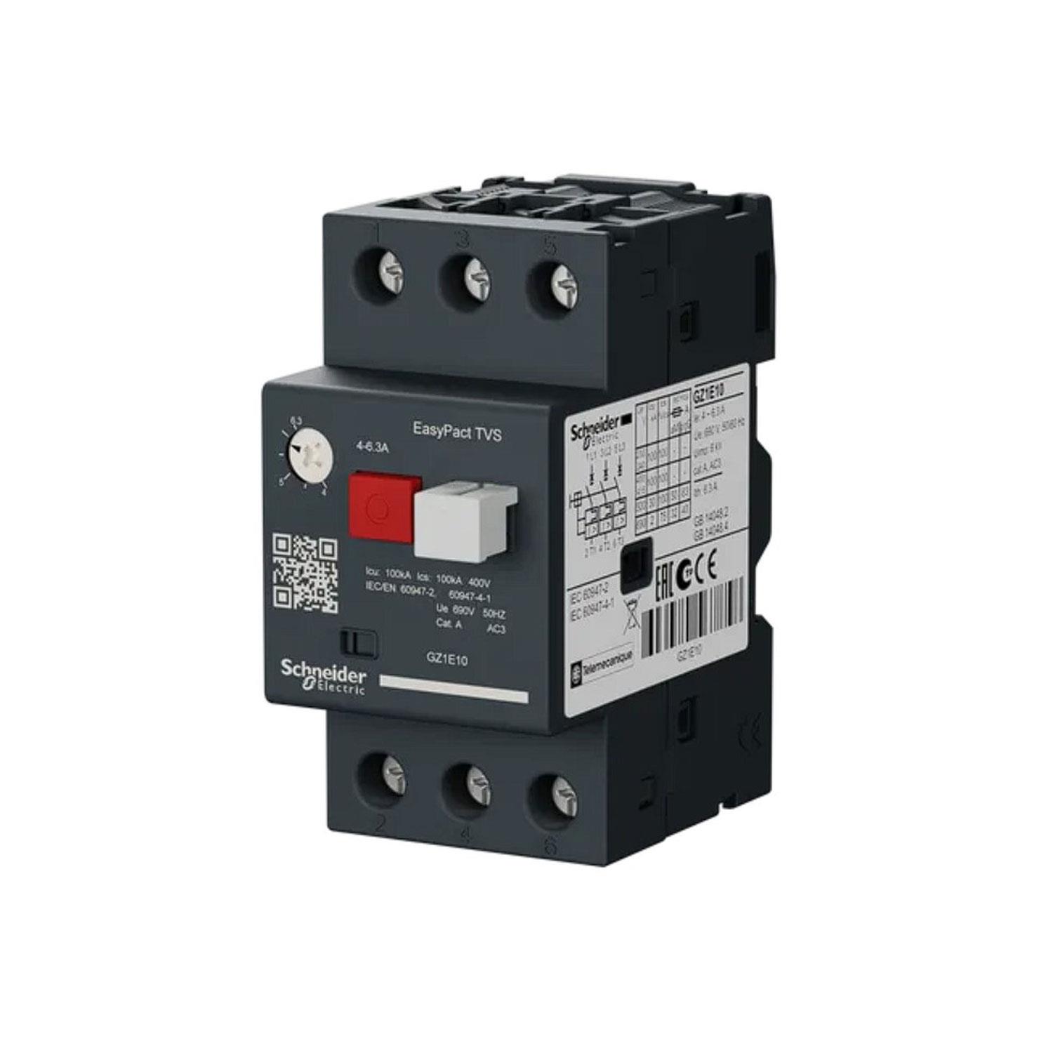 SCHNEIDER EASYPACT TVS GZ1E10 MOTOR KORUMA ŞALTERİ (4A-6,3A)