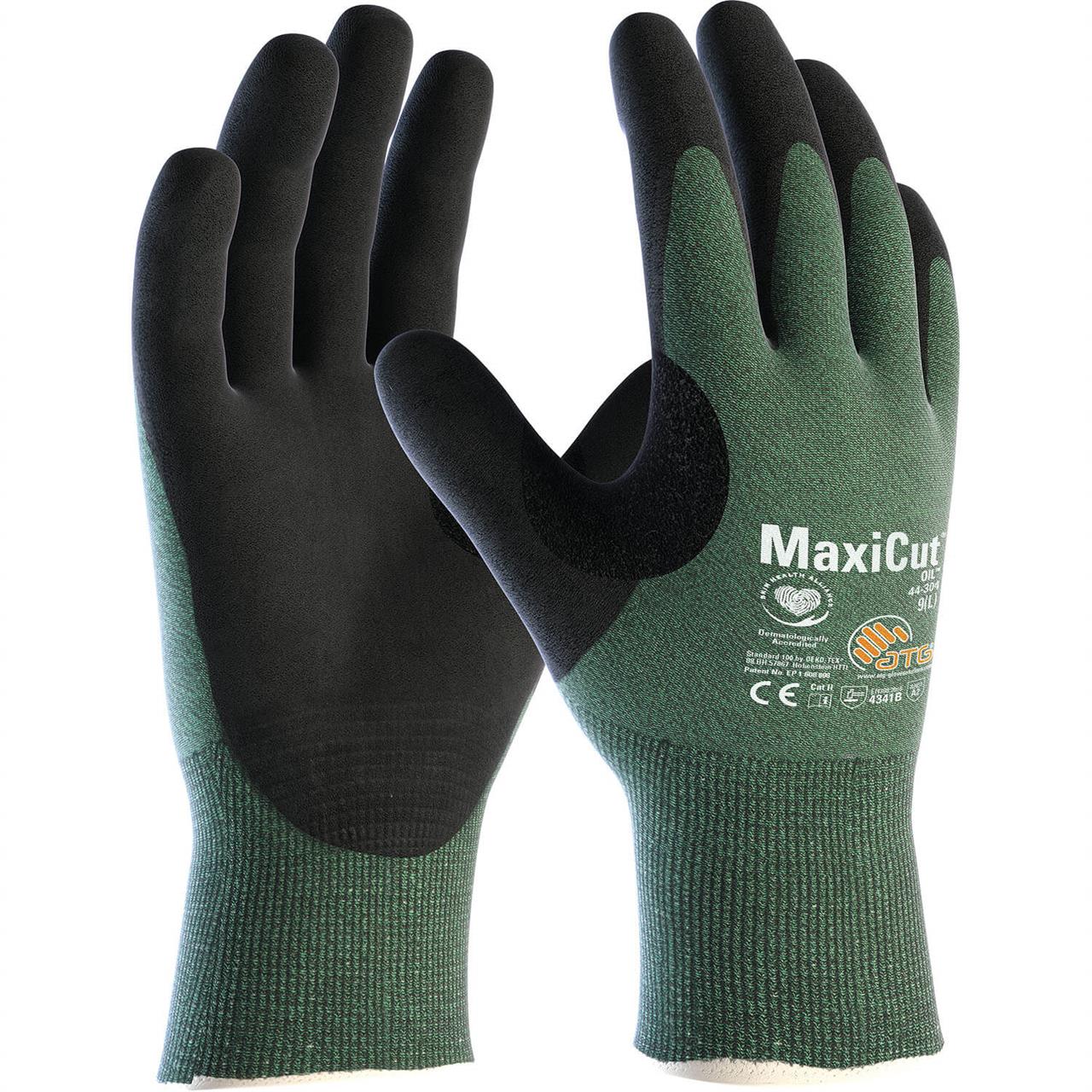 Atg MaxiCut® Oil™ 44-304 Yağlı ve Islak Ortamlar İçin Kesilme Dirençli İş Eldiveni