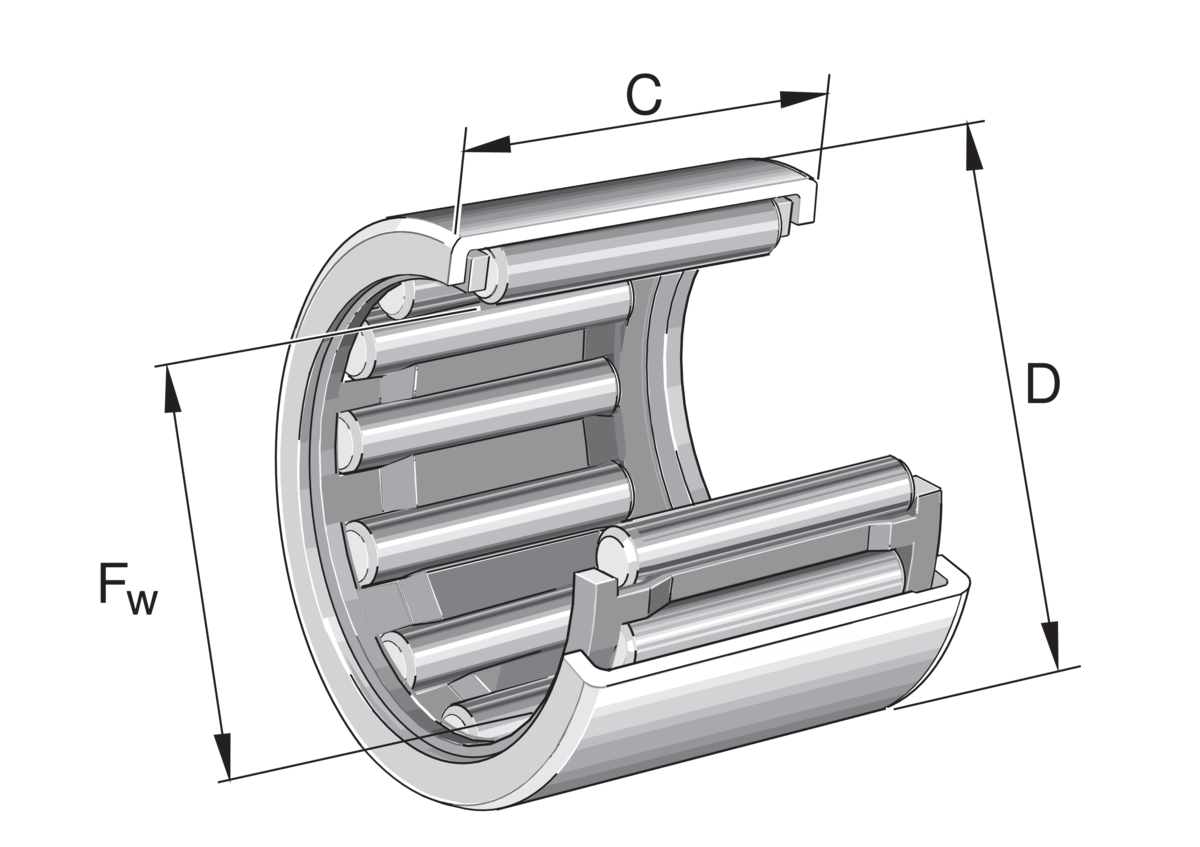 INA HK3016-B RULMAN
