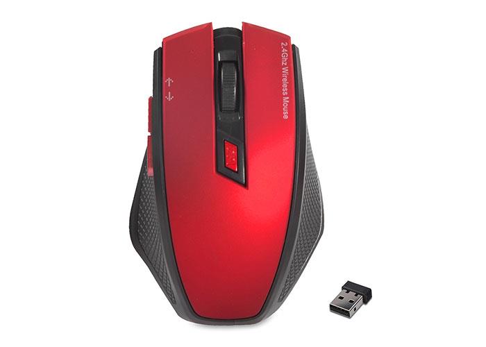 Everest SMW-777 KIRMIZI USB 2.4 GHZ Optik Kablosuz Mouse