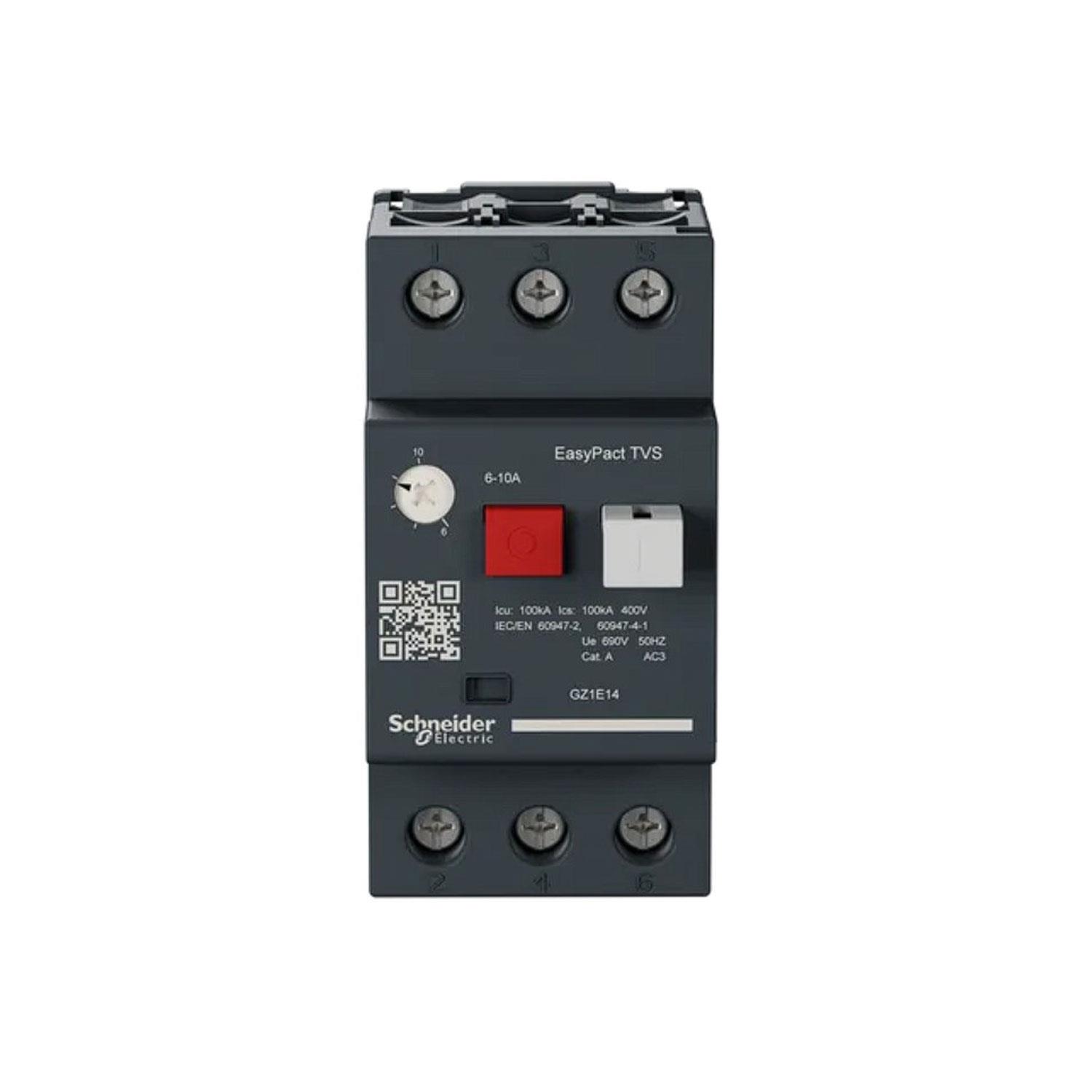 SCHNEIDER EASYPACT TVS GZ1E14 MOTOR KORUMA ŞALTERİ (6A-10A)