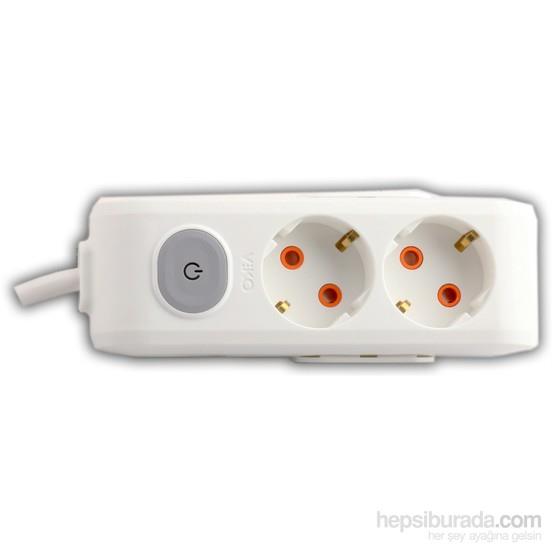 Viko Multi-Let 2li 2mt Anahtarlı Kablolu 90117202
