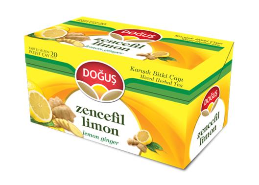 Doğuş Zencefil Limon Bitki Çayı 20X2 Gr