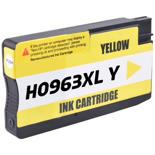 HP 963Xl 3Ja29Ae Uyumlu Sarı Kartuş - HP 9010 9012 9013 9016 9020