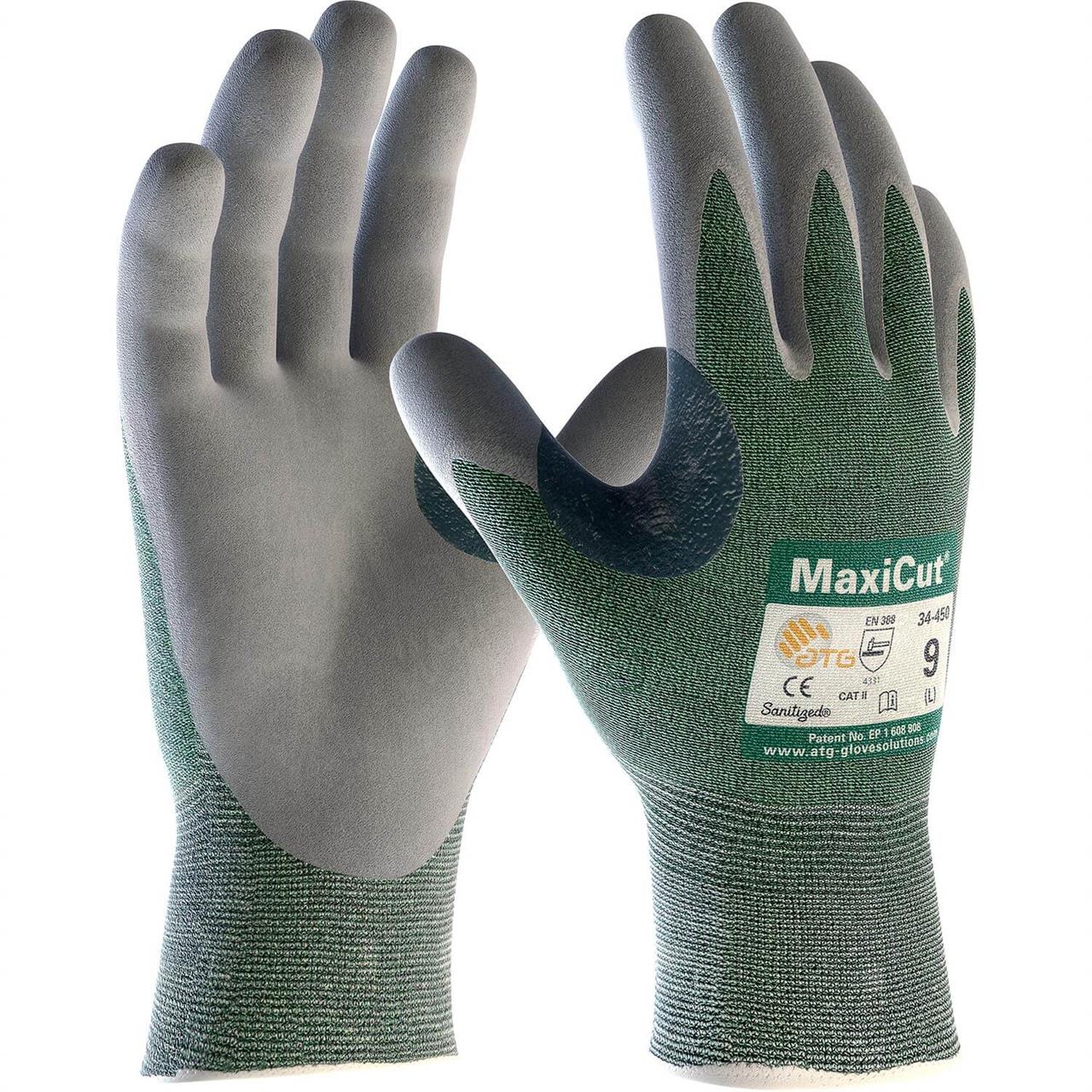Atg MaxiCut® 34-450 Kuru Ortamlar İçin Kesilme Dirençli İş Eldiveni